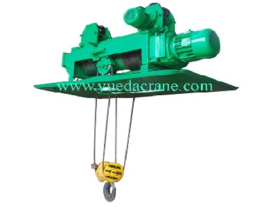 HY model wire rope electric foundry hoist
