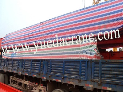 Single girder overhead crane to India