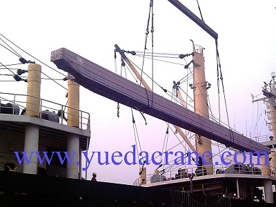 Single girder bridge crane to Myanma