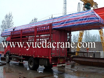 Single girder bridge crane to Uganda