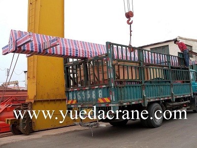 MH5ton single girder gantry crane to Brazil