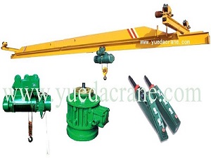 LXB model explosion proof suspension overhead crane