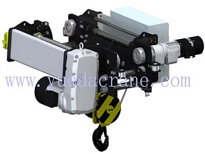 European standard wirerope type monorail electric hoist