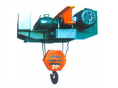 Monorail low headroom electric hoist